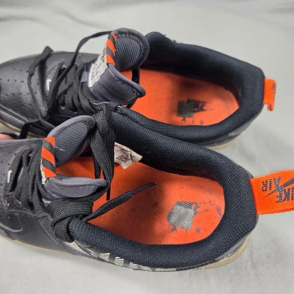 Nike Air Force 1 07 LV8 Utility Black Sketch Silver BQ4421-002 Mens 9